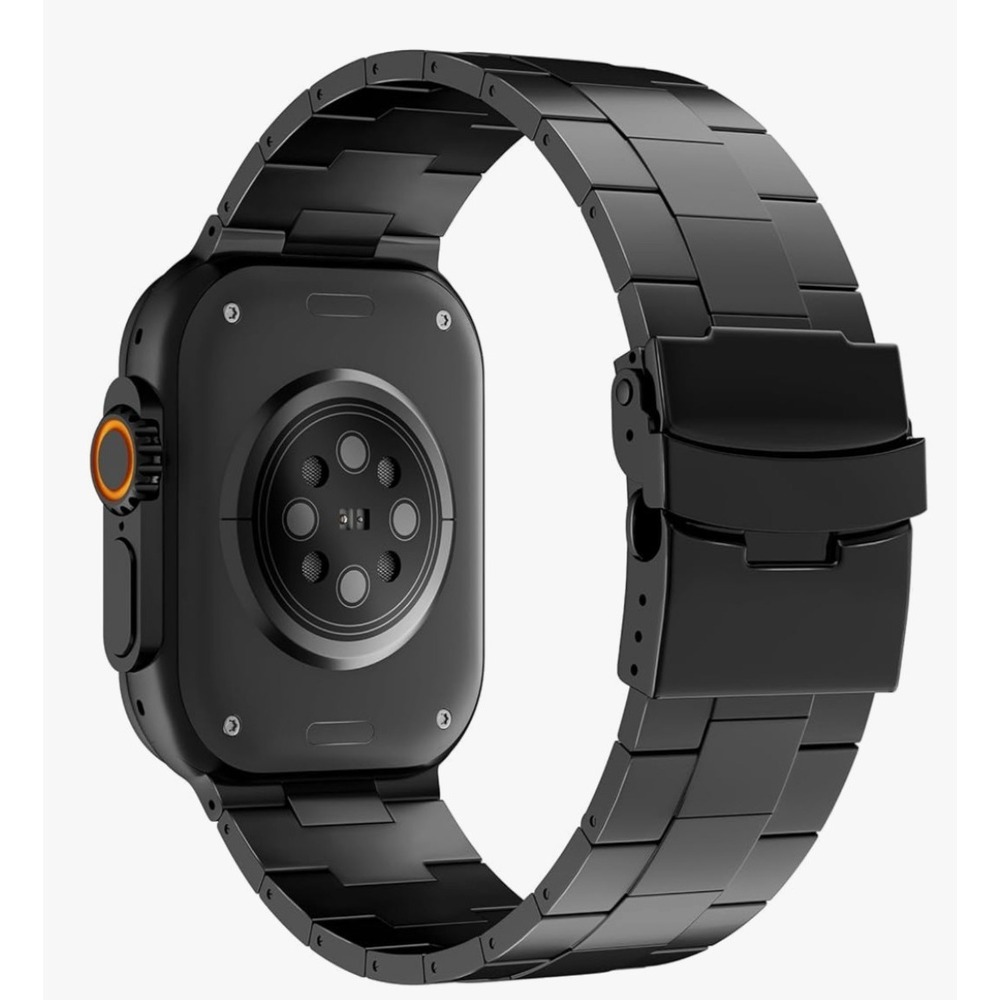 Titanium Black 49mm Smart Watch Strap for Apple Watch Ultra 26mm Band